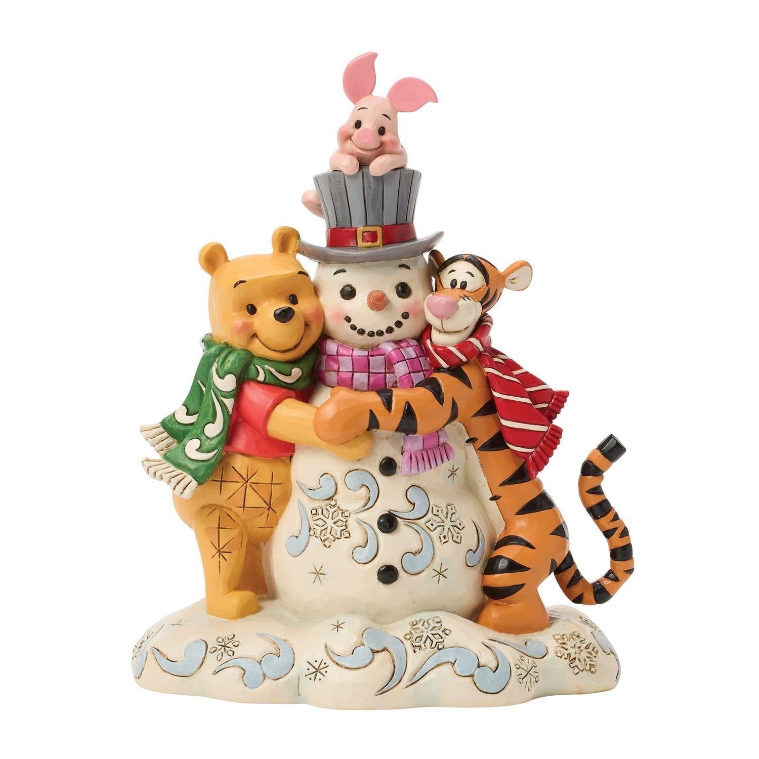Pooh & Friend Snowman Enesco