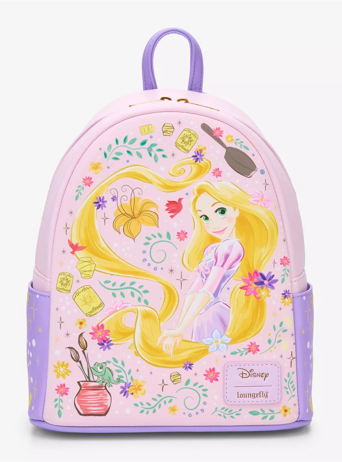 Loungefly Disney Tangled Art Doodles Mini Backpack HT/BL