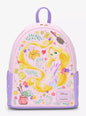 Loungefly Disney Tangled Art Doodles Mini Backpack HT/BL