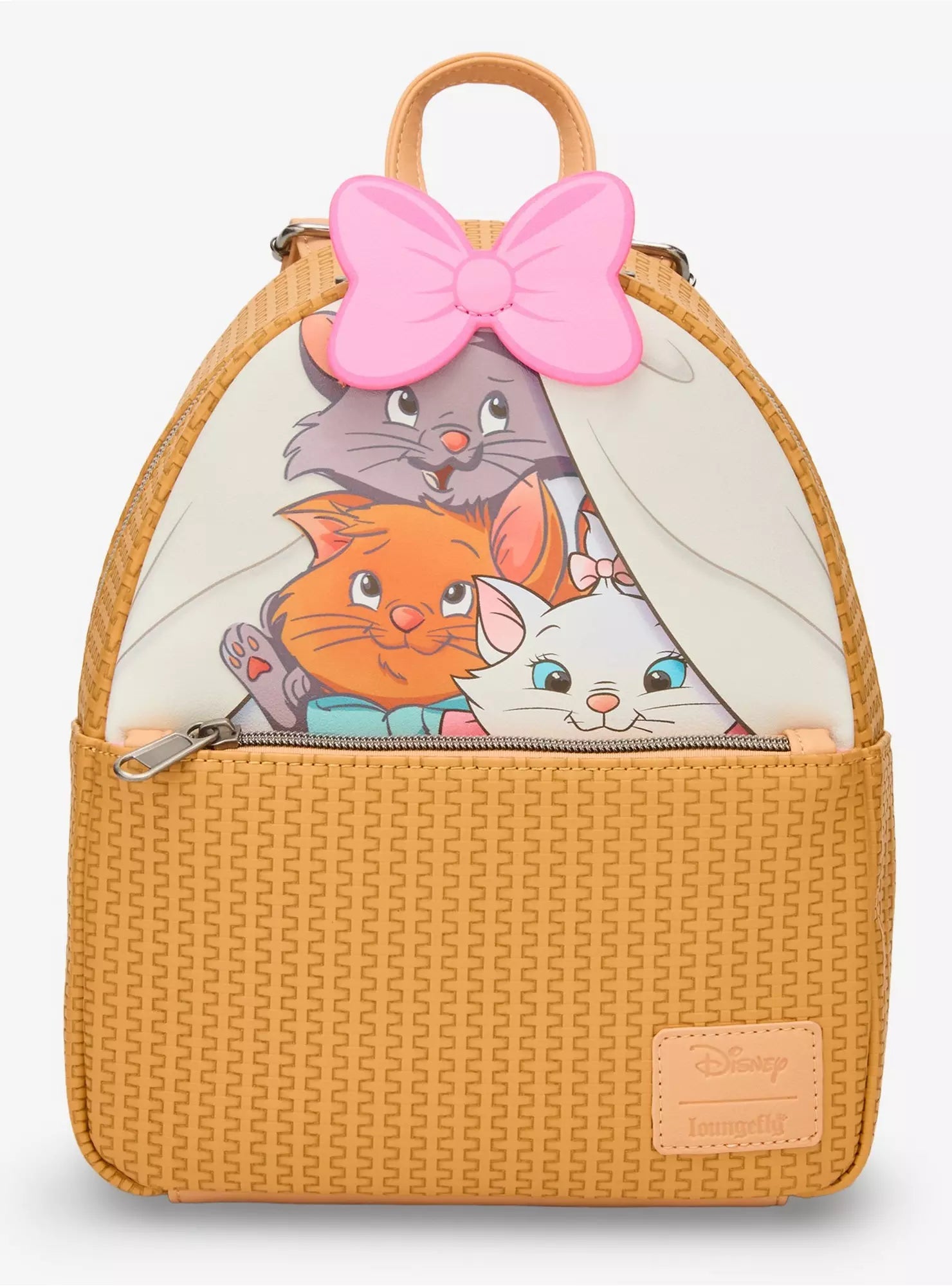 Loungefly Disney The Aristocats Kitten Basket Mini Backpack HT/BL