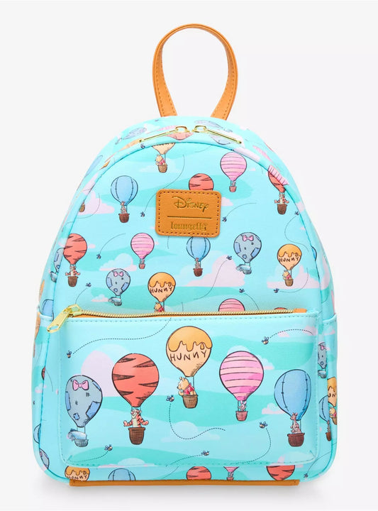 Loungefly Disney Winnie The Pooh Hot Air Balloons Mini Backpack HT/BL
