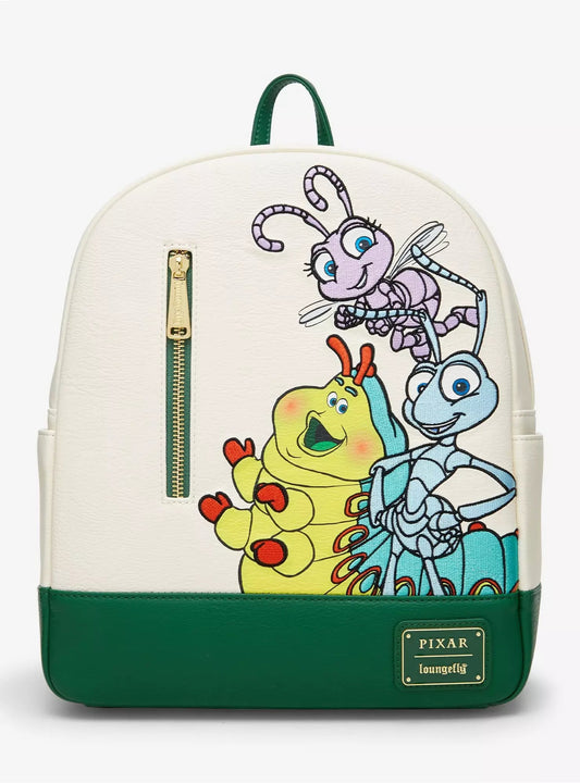 Loungefly Disney Pixar A Bug's Life Group Portrait Mini Backpack HT/BL