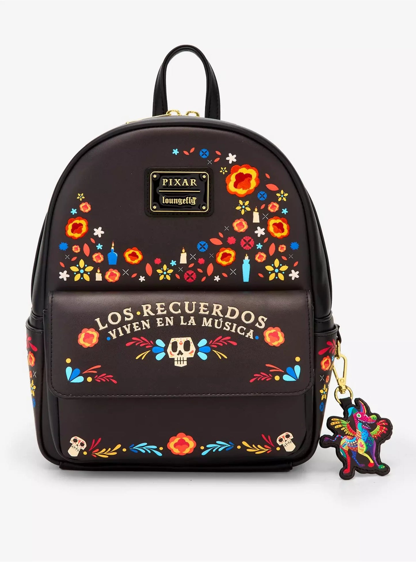 Loungefly Disney Pixar Coco Floral Mini Backpack (BoxLunch 10th Anniversary Edition) HT/BL