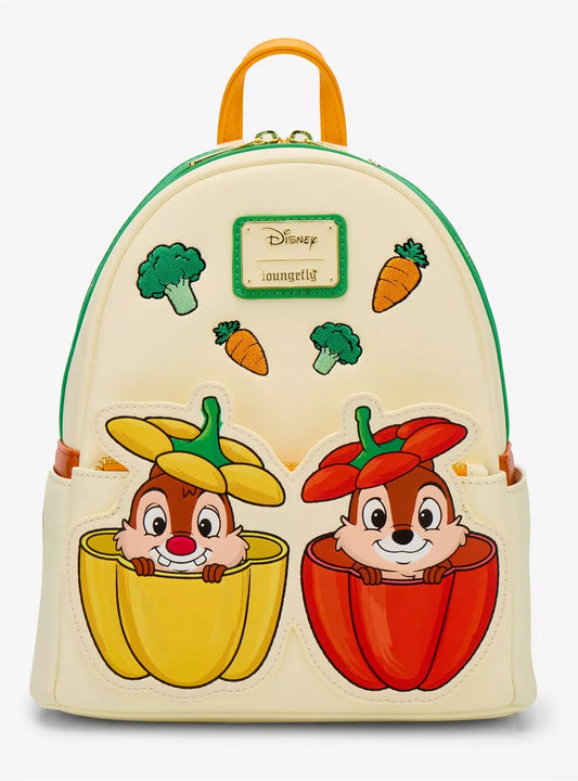 Loungefly Disney Chip & Dale Veggies Mini Backpack HT/BL