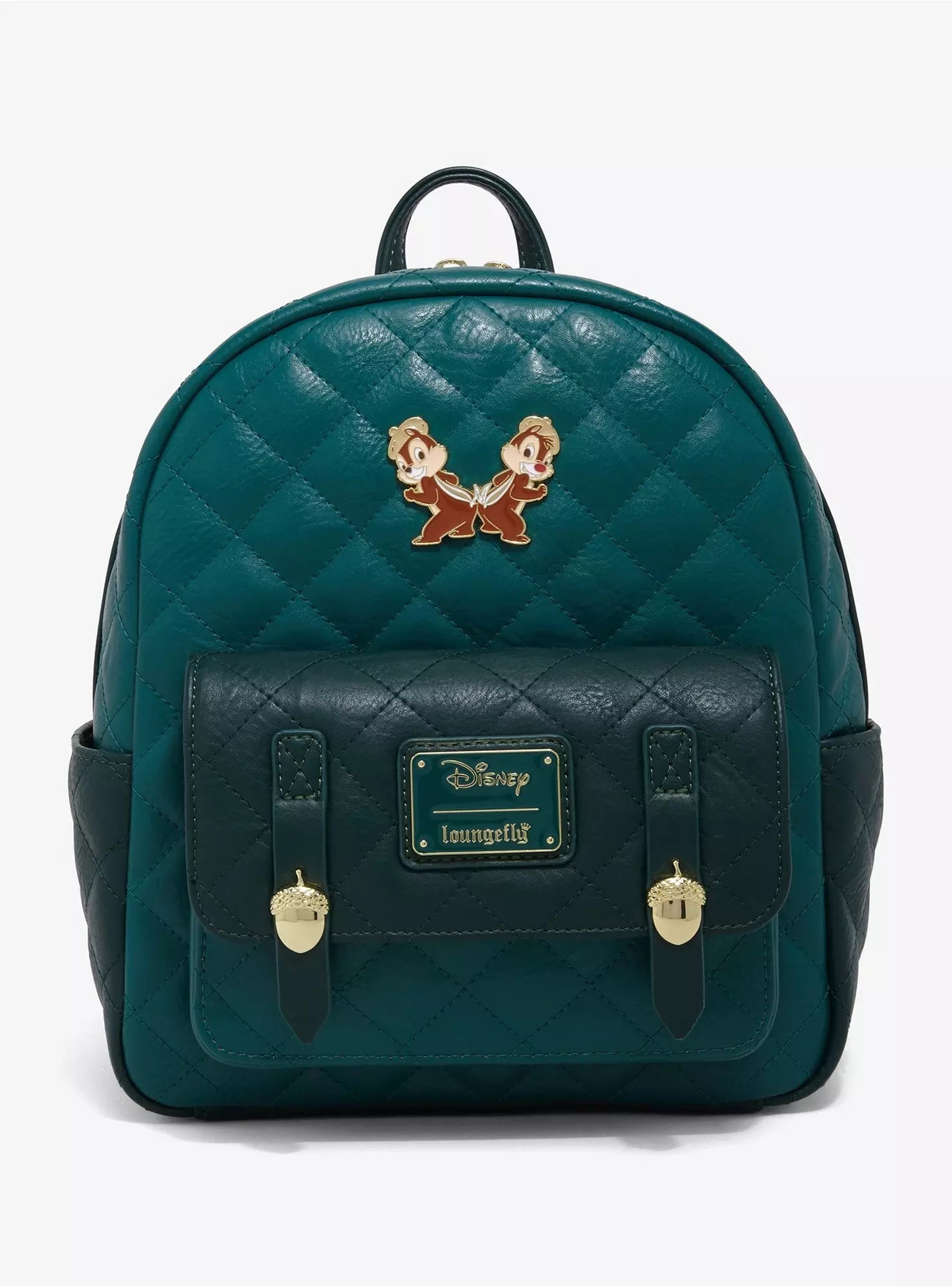 Loungefly Disney Chip & Dale Quilted Mini Backpack HT/BL