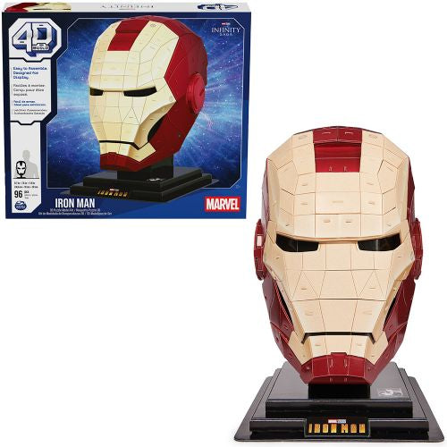 4D Build - Marvel - Casque d'Iron Man Kid