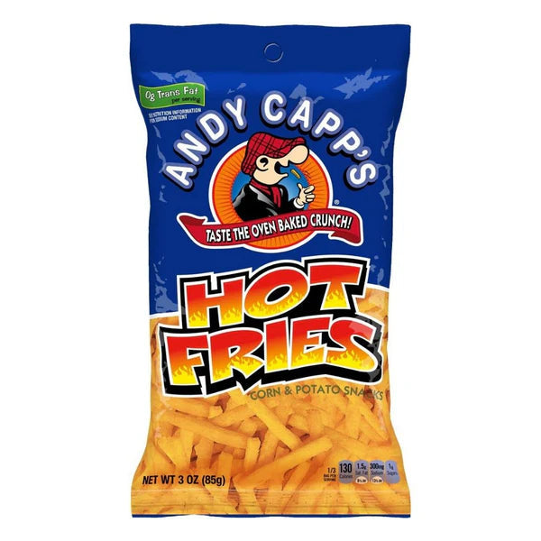 andy cap's hot fries D workin
