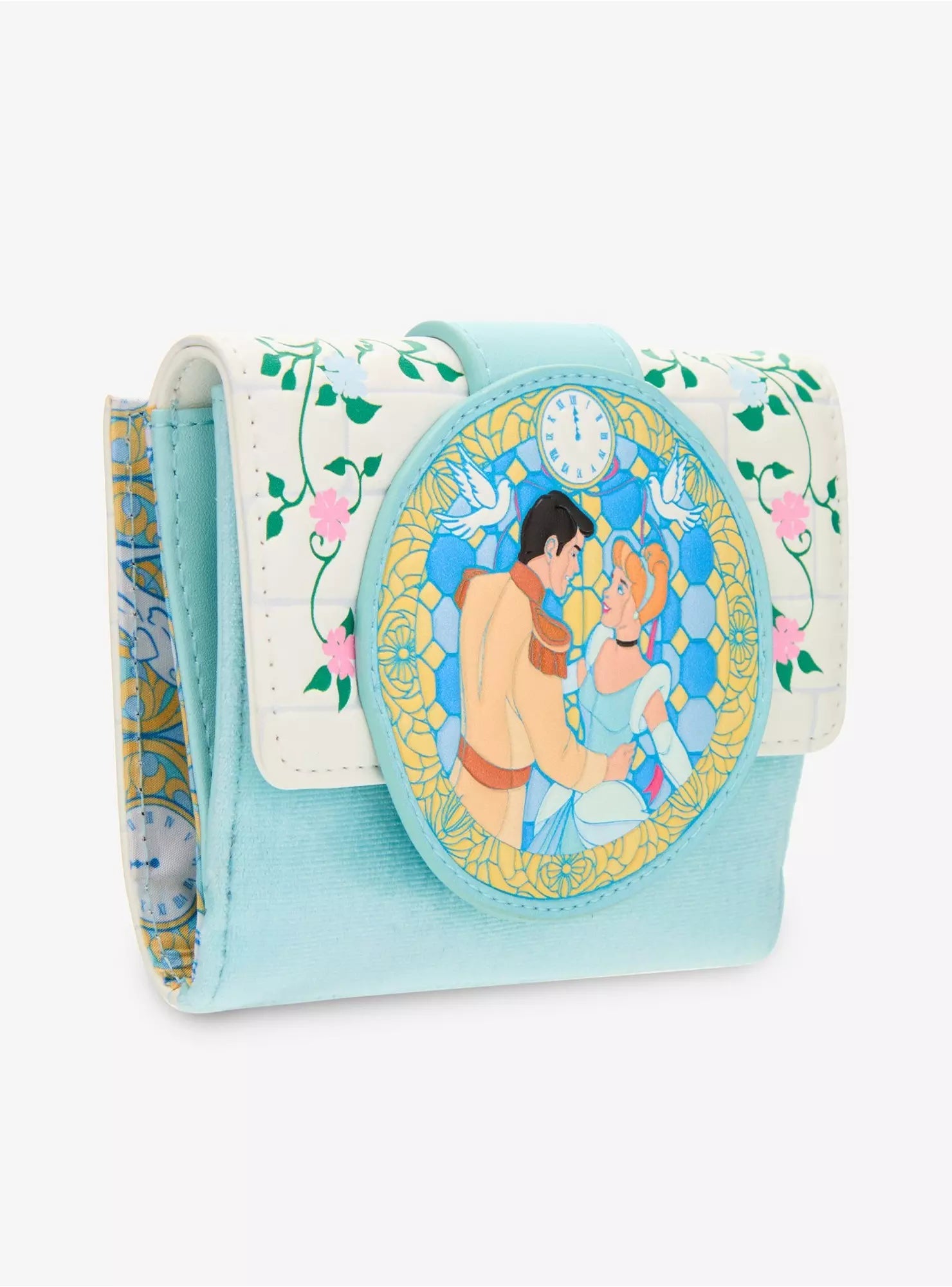 Loungefly Disney Cinderella Stained Glass Mini Wallet HT/BL