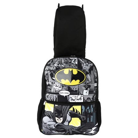 DC Comics Batman 16" Hooded Kids' Backpack Bioworld
