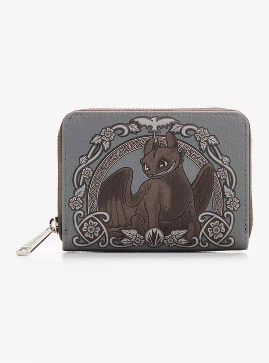 Loungefly DreamWorks How To Train Your Dragon Toothless Portrait Wallet HT/BL
