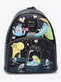 Loungefly Disney Alice In Wonderland Glow-In-The-Dark Characters Mini Backpack HT/BL