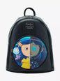 Loungefly Coraline Split Face Iridescent Mini Backpack HT/BL