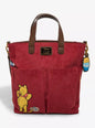 Loungefly Disney Winnie the Pooh Corduroy Tote Bag HT/BL
