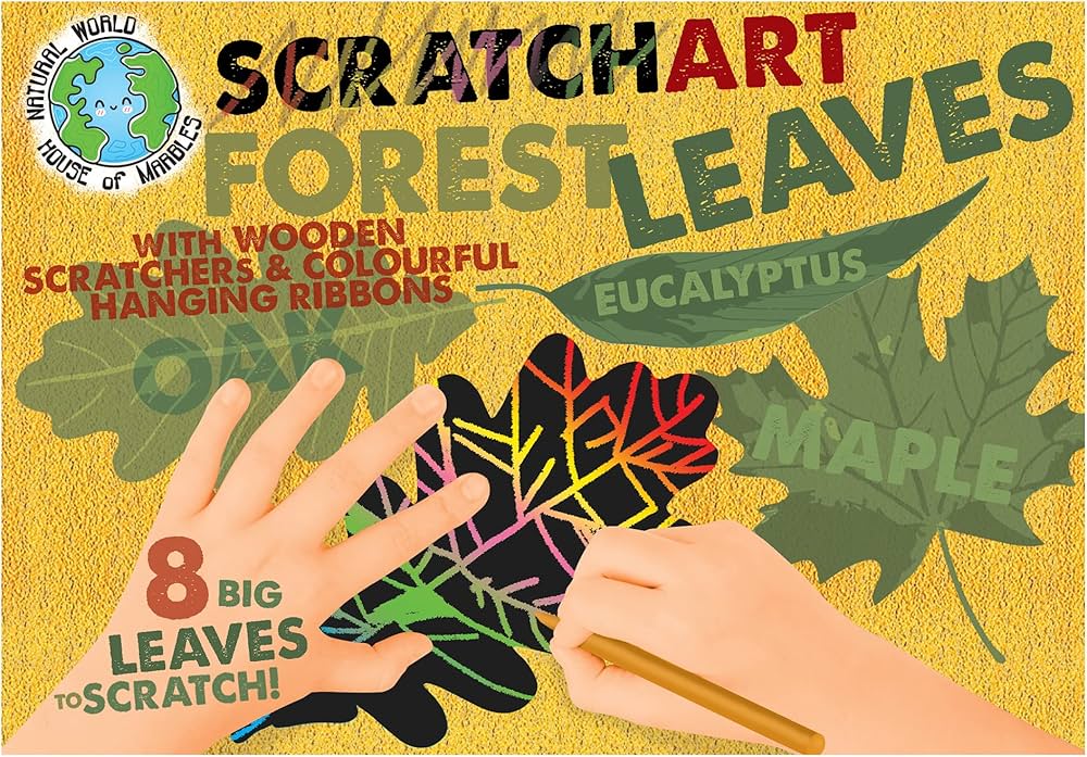 SCRATCHART FOREST LEAVES House of mables