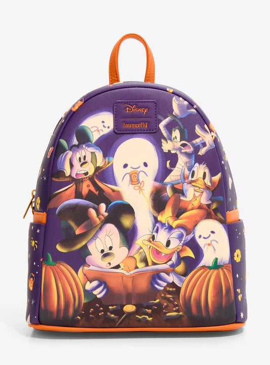 Loungefly Disney Halloween Ghost Story Mini Backpack HT/BL