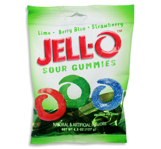 sour jello gummies