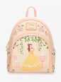 Loungefly Disney Beauty and The Beast Quilted Belle Mini Backpack HT/BL