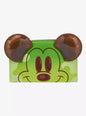 Loungefly Disney Mickey Mouse Green Tea Boba Figural Wallet HT/BL