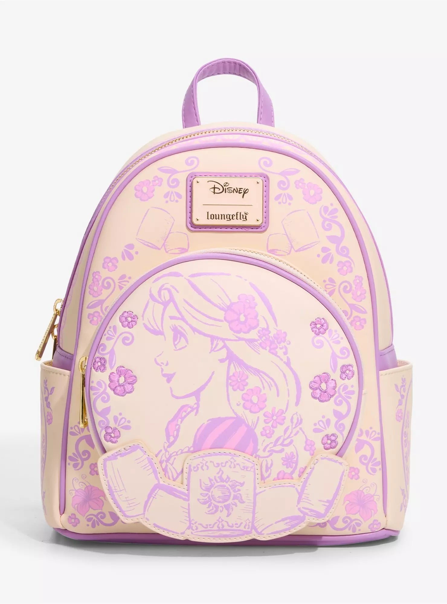 Loungefly Disney Tangled Rapunzel Sketched Mini Backpack HT/BL