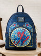 Loungefly Marvel Spider-Man Stained Glass Portrait Mini Backpack HT/BL
