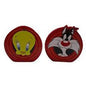 Salière et poivrière en céramique Tweety Sylvester de Looney Tunes Confiserie et cie