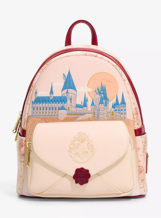 Loungefly Harry Potter Hogwarts Letter Mini Backpack HT/BL