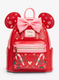 Loungefly Disney Minnie Mouse Candy Cane Mini Backpack HT/BL