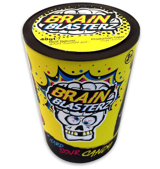 BRAIN BLASTERZ SUPER SOUR HARD CANDY 48G Ma boutique