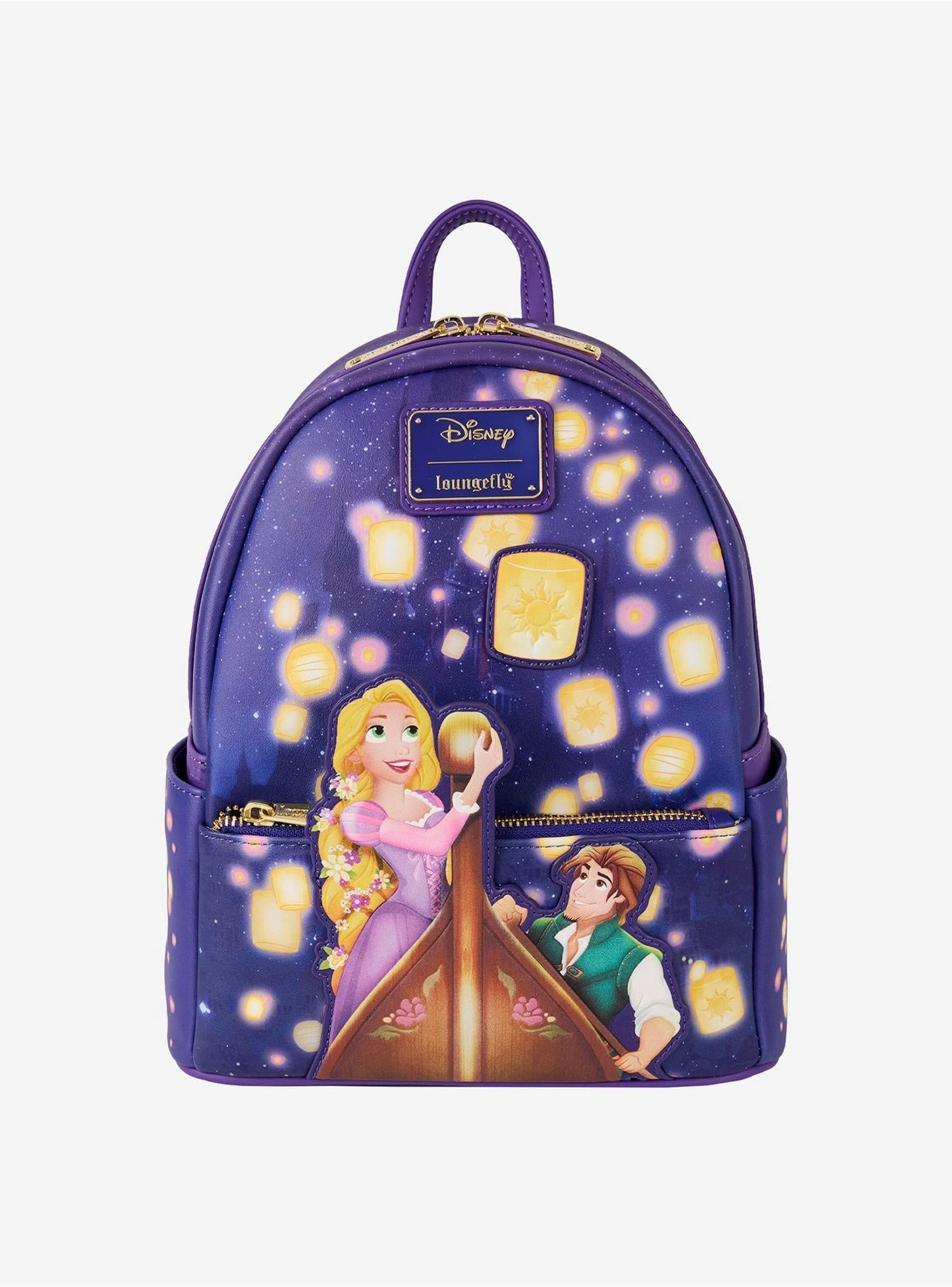 Loungefly Disney Tangled Lantern Boat Ride Mini Backpack Az/eb