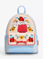Peanuts Snoopy Doghouse Gingham Mini Backpack HT/BL