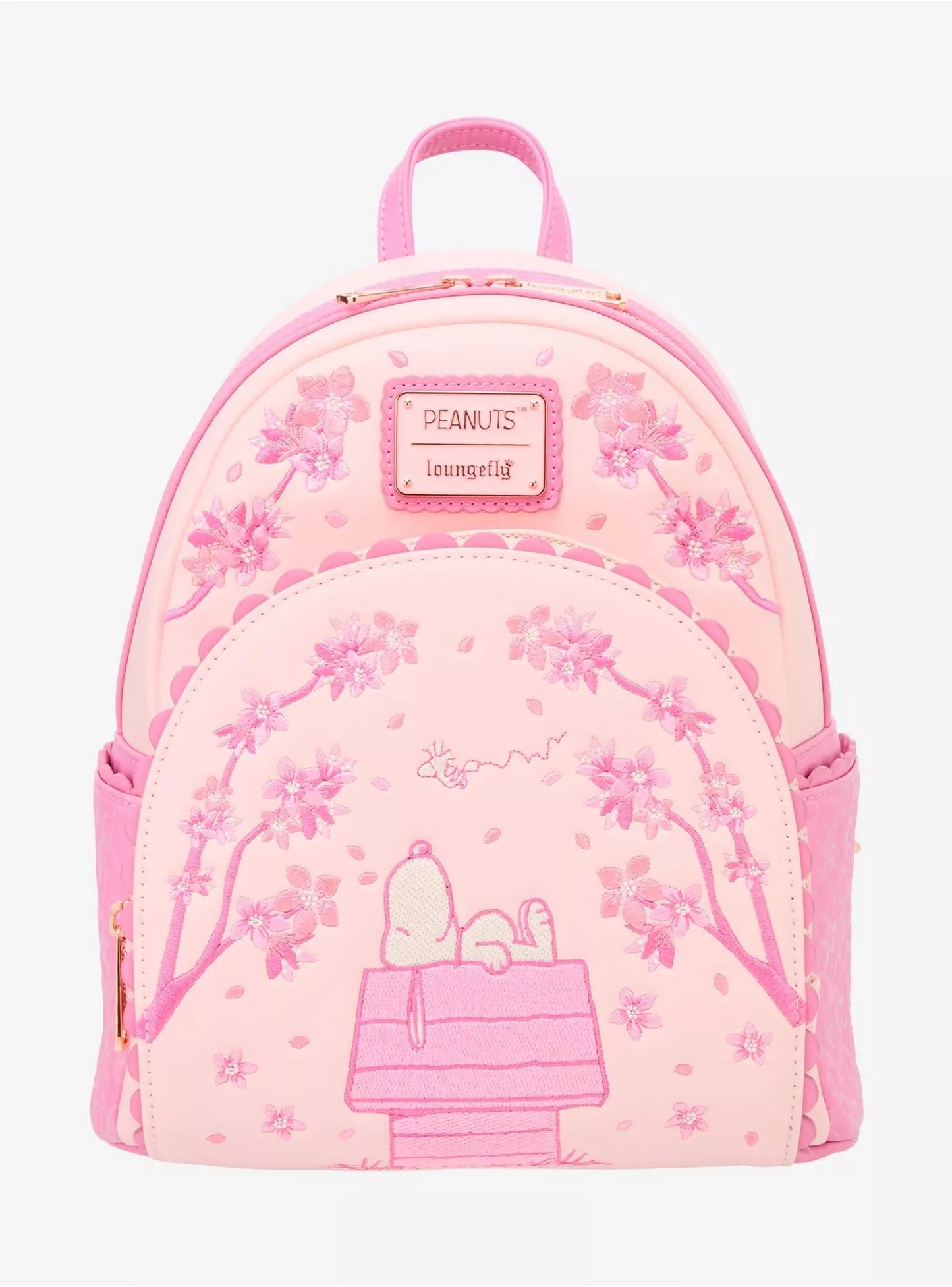 Loungefly Peanuts Cherry Blossom Snoopy Mini Backpack HT/BL