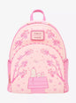 Loungefly Peanuts Cherry Blossom Snoopy Mini Backpack HT/BL