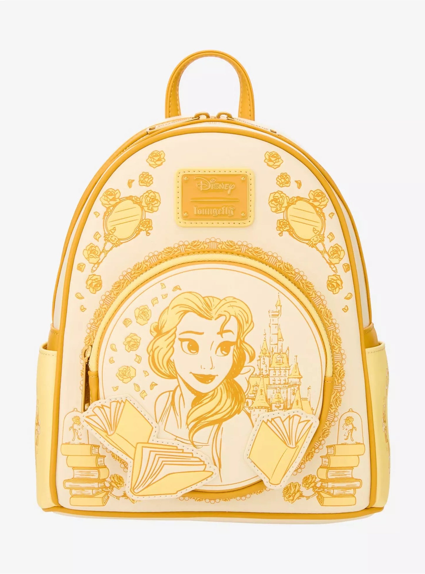 Loungefly Beauty and the Beast Belle Tonal Sketch Portrait Mini Backpack HT/BL