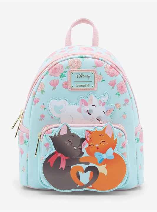 Loungefly Disney The Aristocats Sleeping Kitties Mini Backpack HT/BL