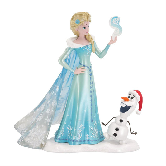 DSSHO Elsa & Olaf Seasonal Fig Enesco