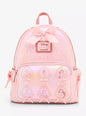 Loungefly Disney Princess Cameo Pink Portraits Tonal Mini Backpack HT/BL
