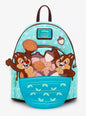 Loungefly Disney Chip & Dale Acorn Pile Chenille Mini Backpack HT/BL