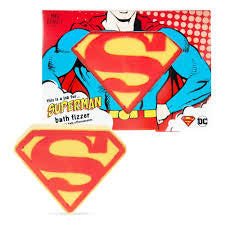 SUPERMAN BATH FIZZER AMBER