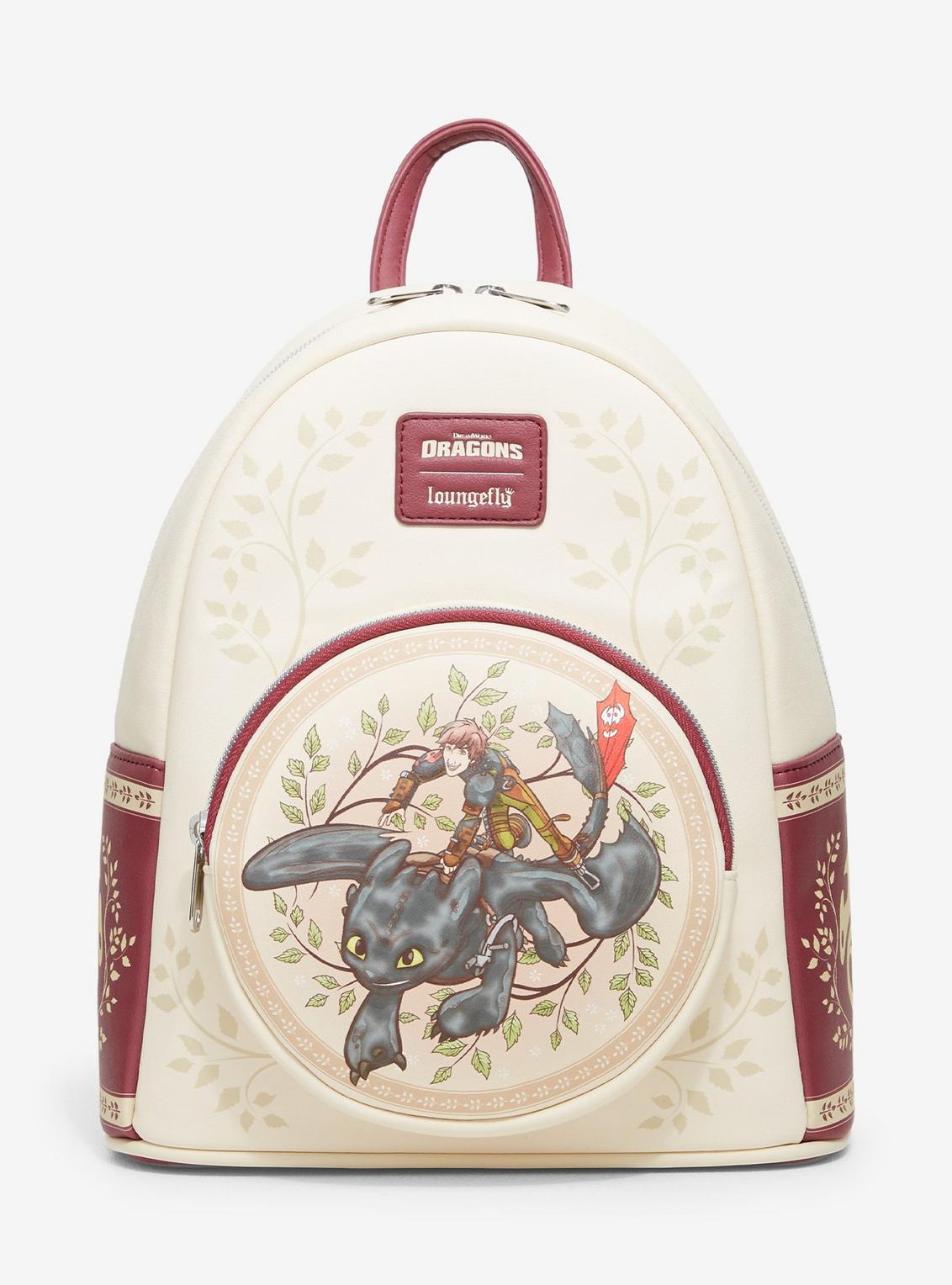 Loungefly How To Train Your Dragon Duo Vines Mini Backpack HT/BL
