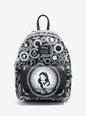 Loungefly Disney Alice In Wonderland Black & White Mini Backpack HT/BL