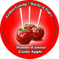 barbe a papa pomme d'amour