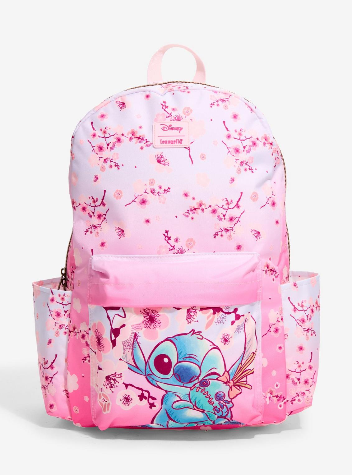 Loungefly Disney Stitch & Scrump Cherry Blossom Backpack HT/BL