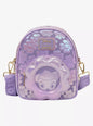 Loungefly Disney Bambi Floral Iridescent Convertible Mini Backpack HT/BL