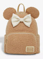 Loungefly Disney Minnie Mouse Sherpa Mini Backpack HT/BL