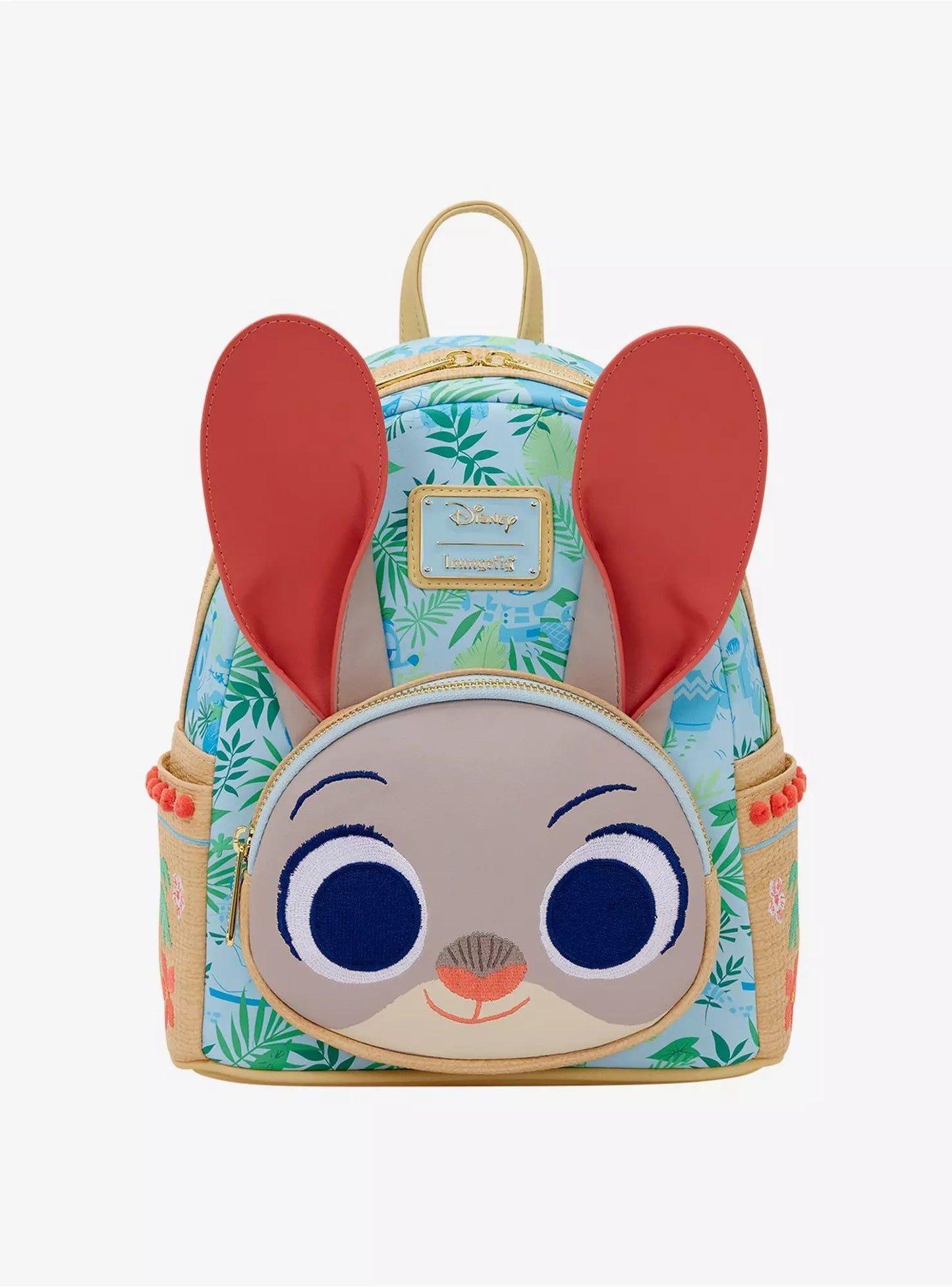 Loungefly Disney Zootopia 2 Tropical Judy Hopps Mini Backpack HT/BL