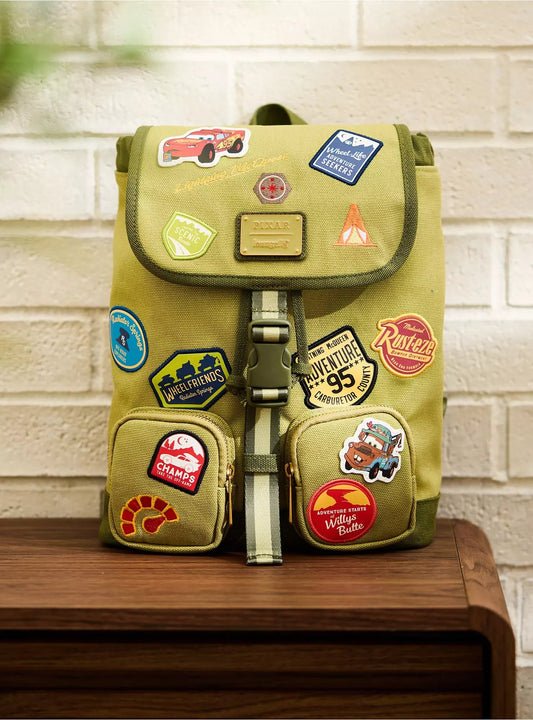 Loungefly Disney Pixar Cars Patches Mini Backpack HT/BL