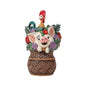 Pua & Hei Hei Flower Basket Enesco