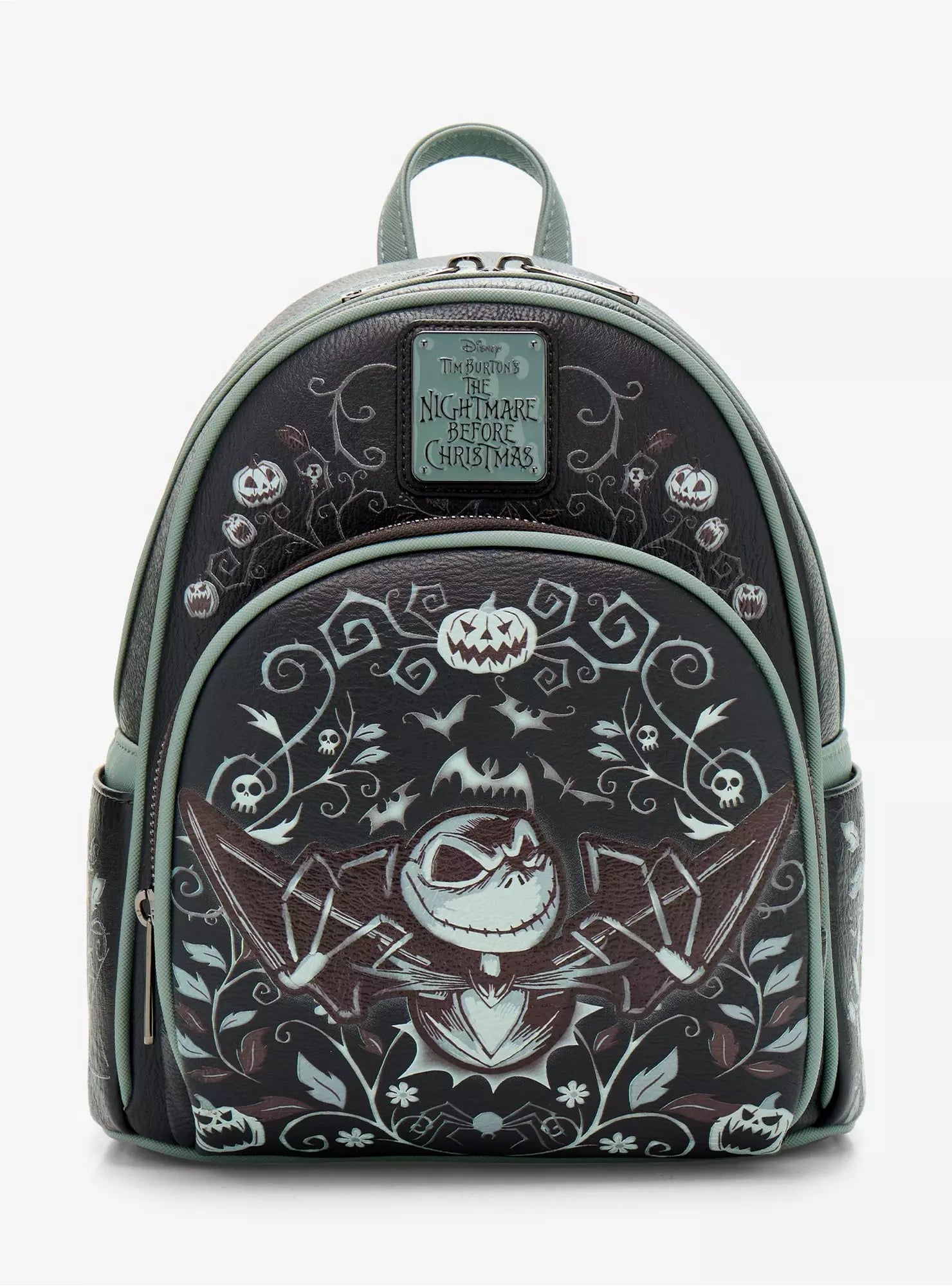 Loungefly Disney The Nightmare Before Christmas Jack Skellington Pumpkin King Mini Backpack HT/BL