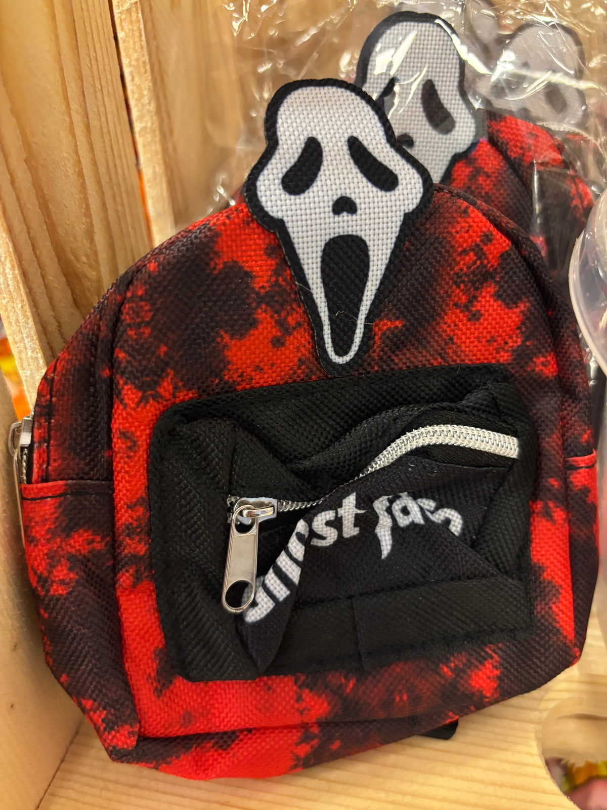 GHOST FACE -Mini Backpack Keychain Confiserie et cie