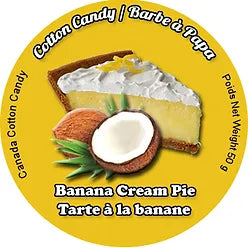 barbe a papa tarte a la banane